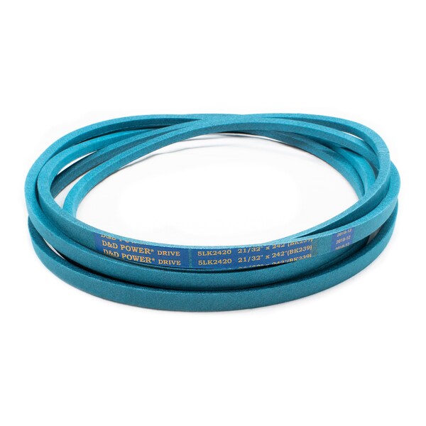 D&D 5LK2420 242" Outside Length, 5/8" Top Width, 1 Ribs 5LK2420 - main